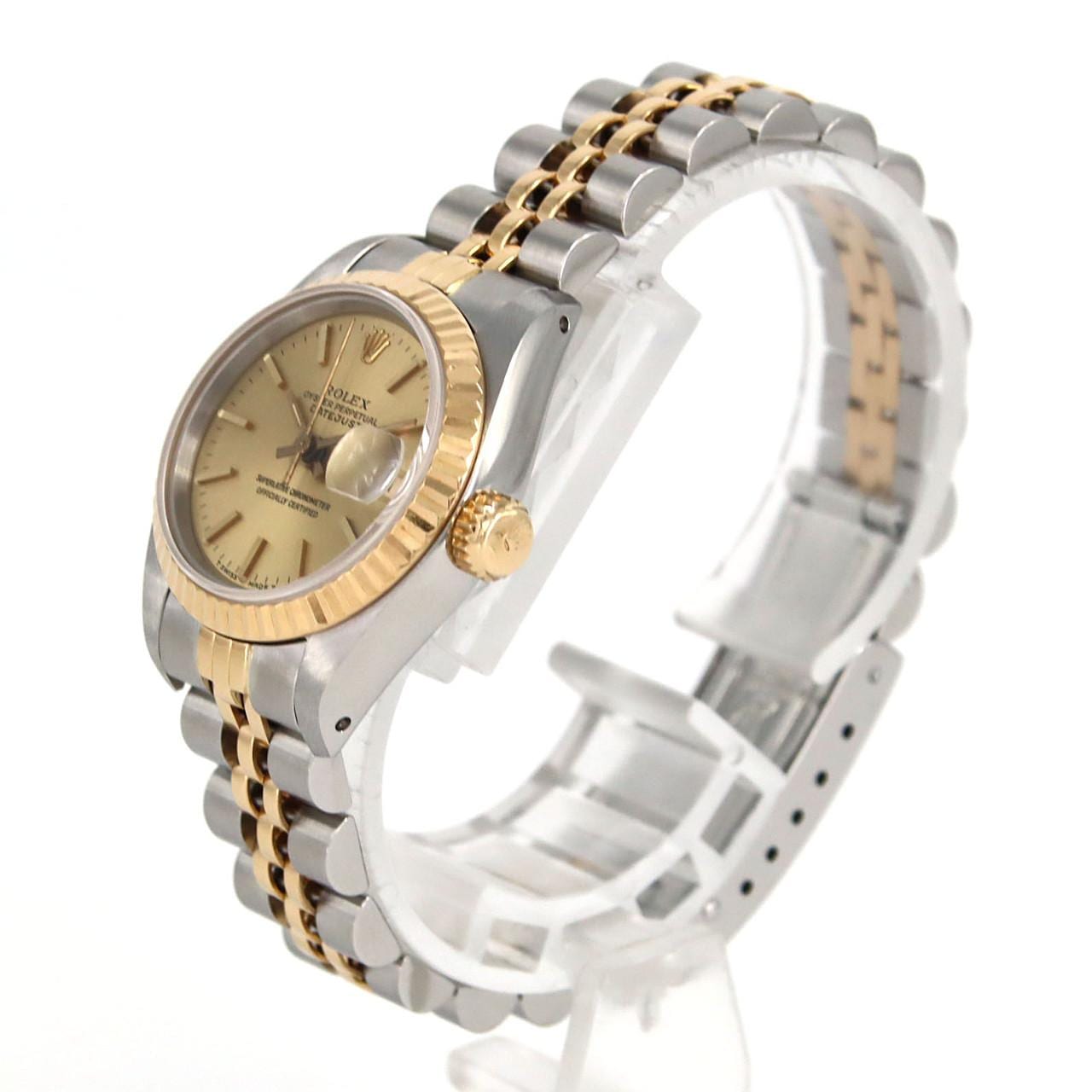 ロレックス デイトジャスト 69173 SSxYG 自動巻 E番