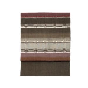 【未使用品】名古屋帯　藤山千春　吉野間道