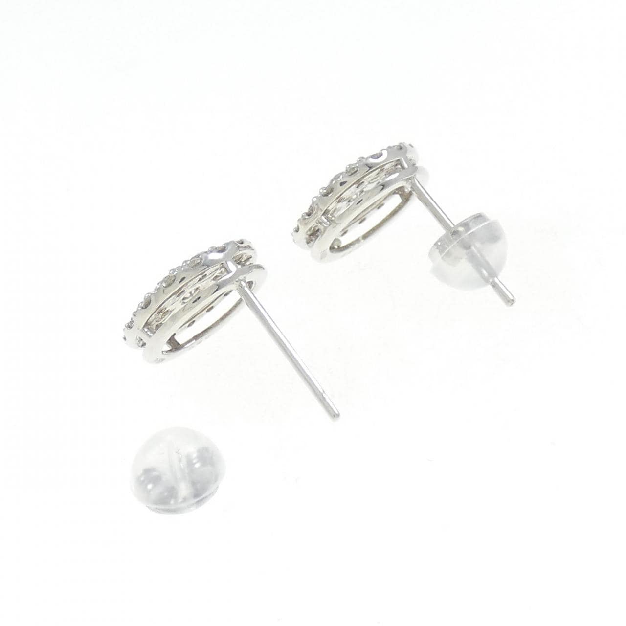 PT ダイヤモンド ピアス 1.00CT