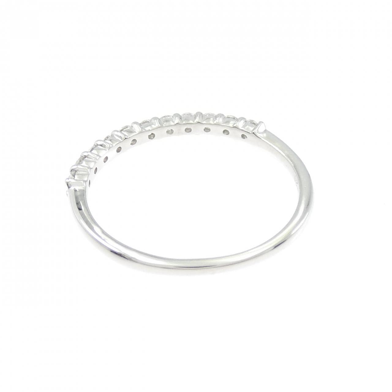 PT950 ハーフエタニティ ダイヤモンド リング 0.20CT