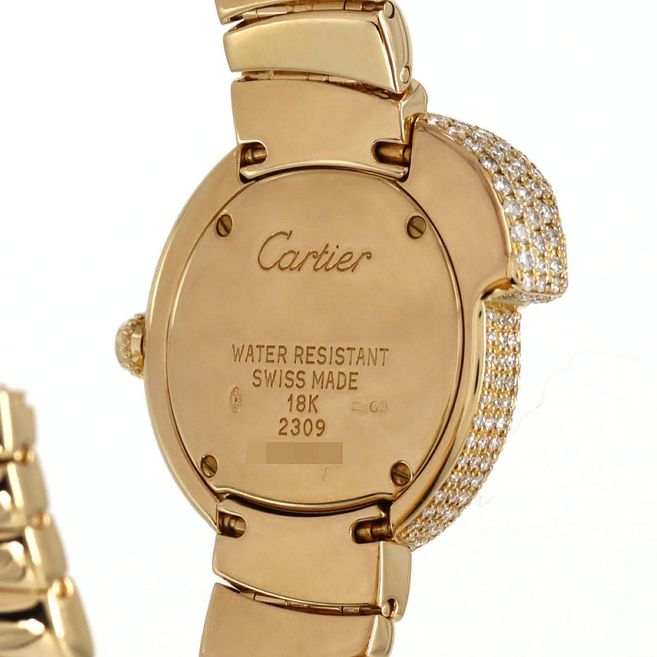 カルティエ パンテール1925 YG/5D WF3175R4 YG クォーツ