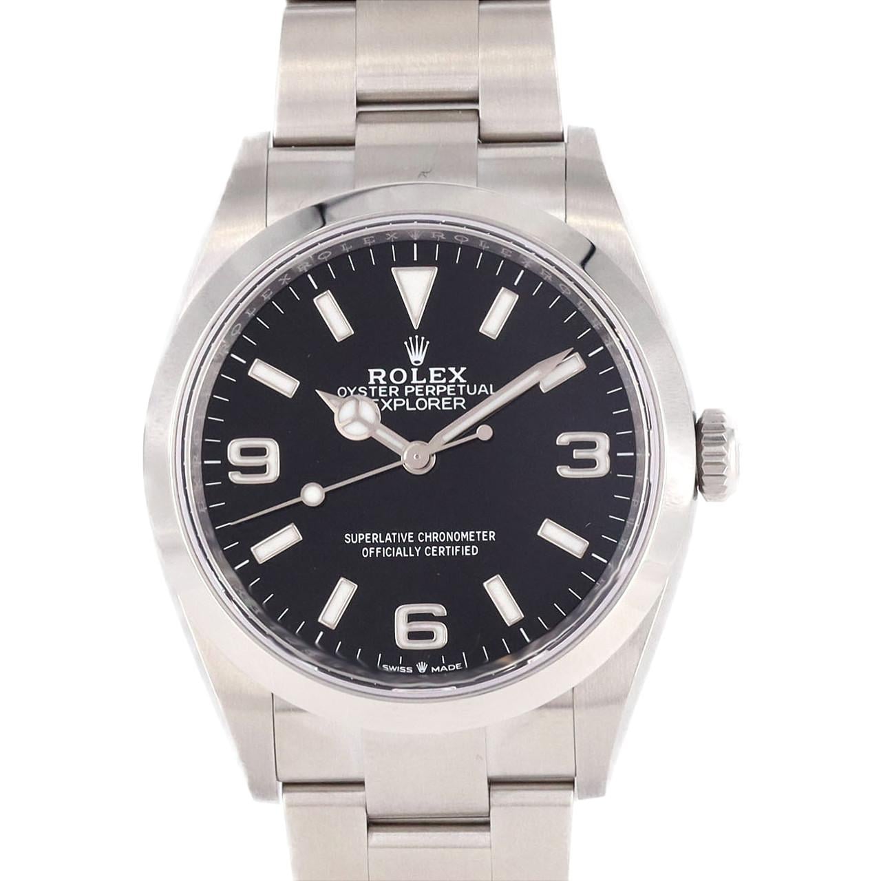 ROLEX Explorer I 124270 SS自動上弦隨機編號