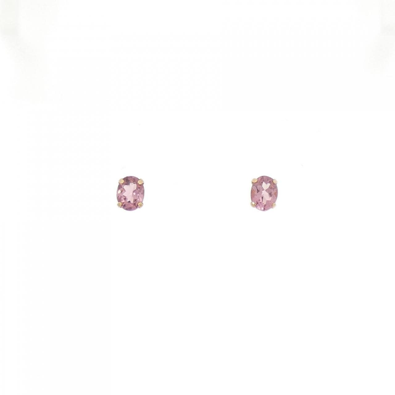 【新品】K18YG トルマリン ピアス