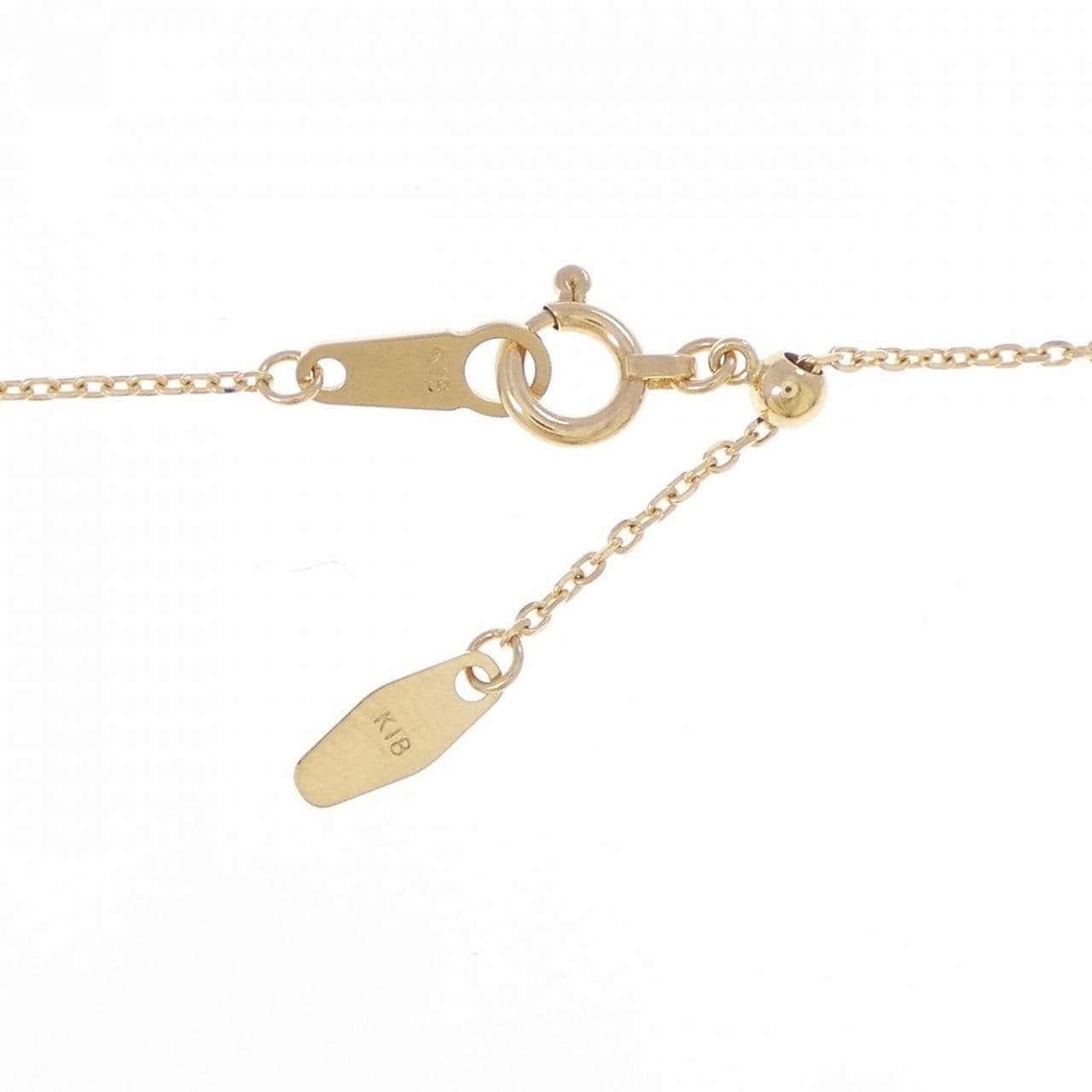 K18YG ダイヤモンド ネックレス 0.25CT