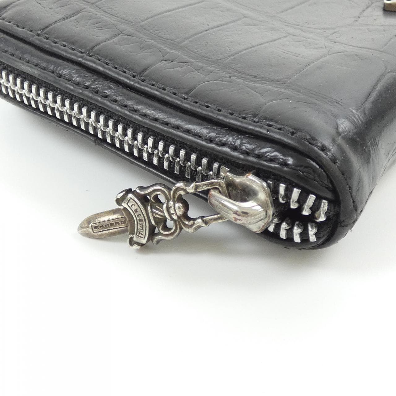 クロムハーツ CHROME HEARTS REC ZP2 W/TRM ALLGTR 2246 304 0612 0900 WALLET