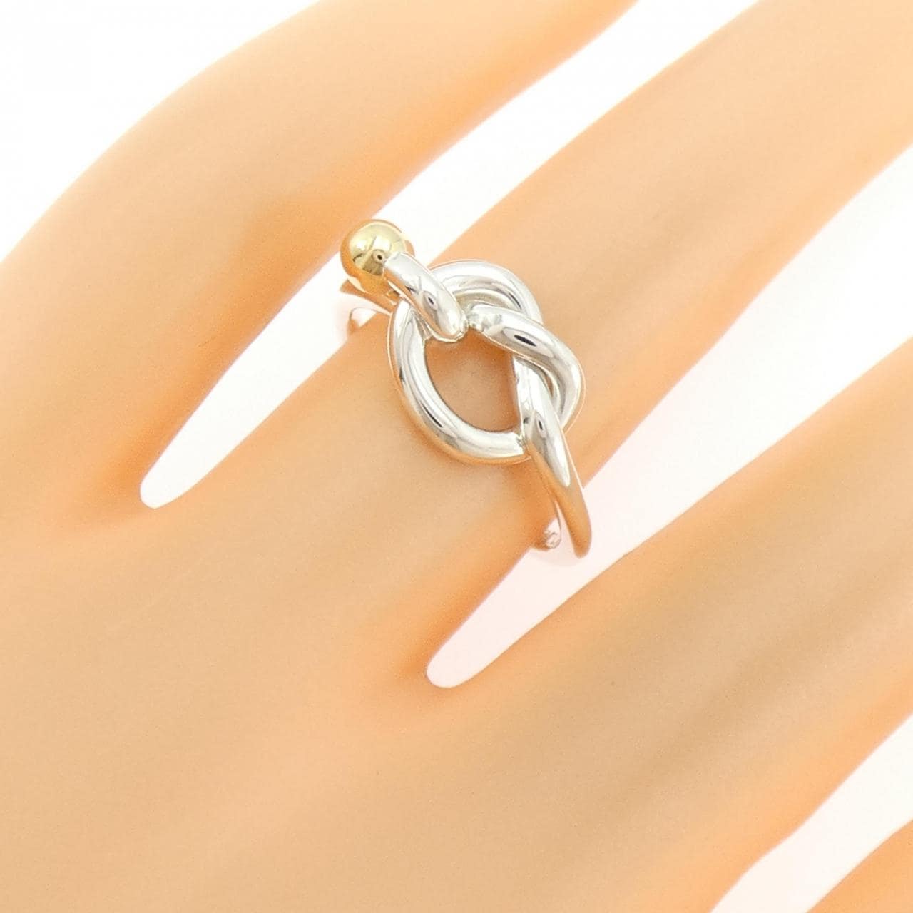 【ヴィンテージ】ティファニー ラブノット リング