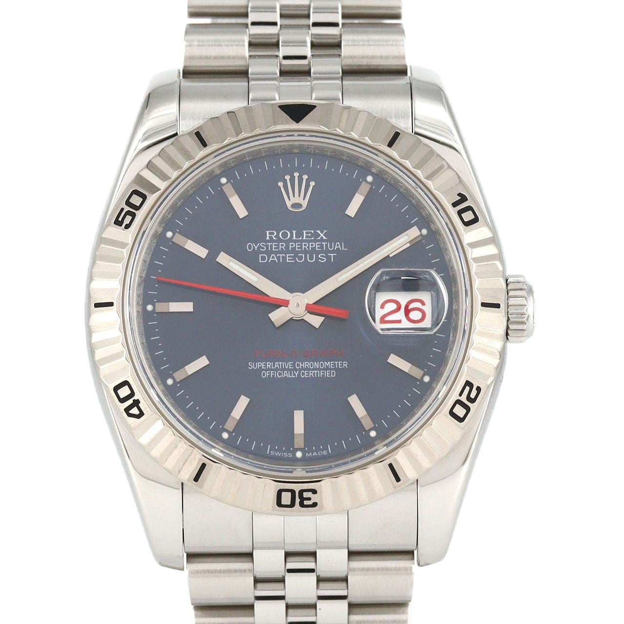 ロレックス ターノグラフ 116264･5 SSxWG 自動巻 F番