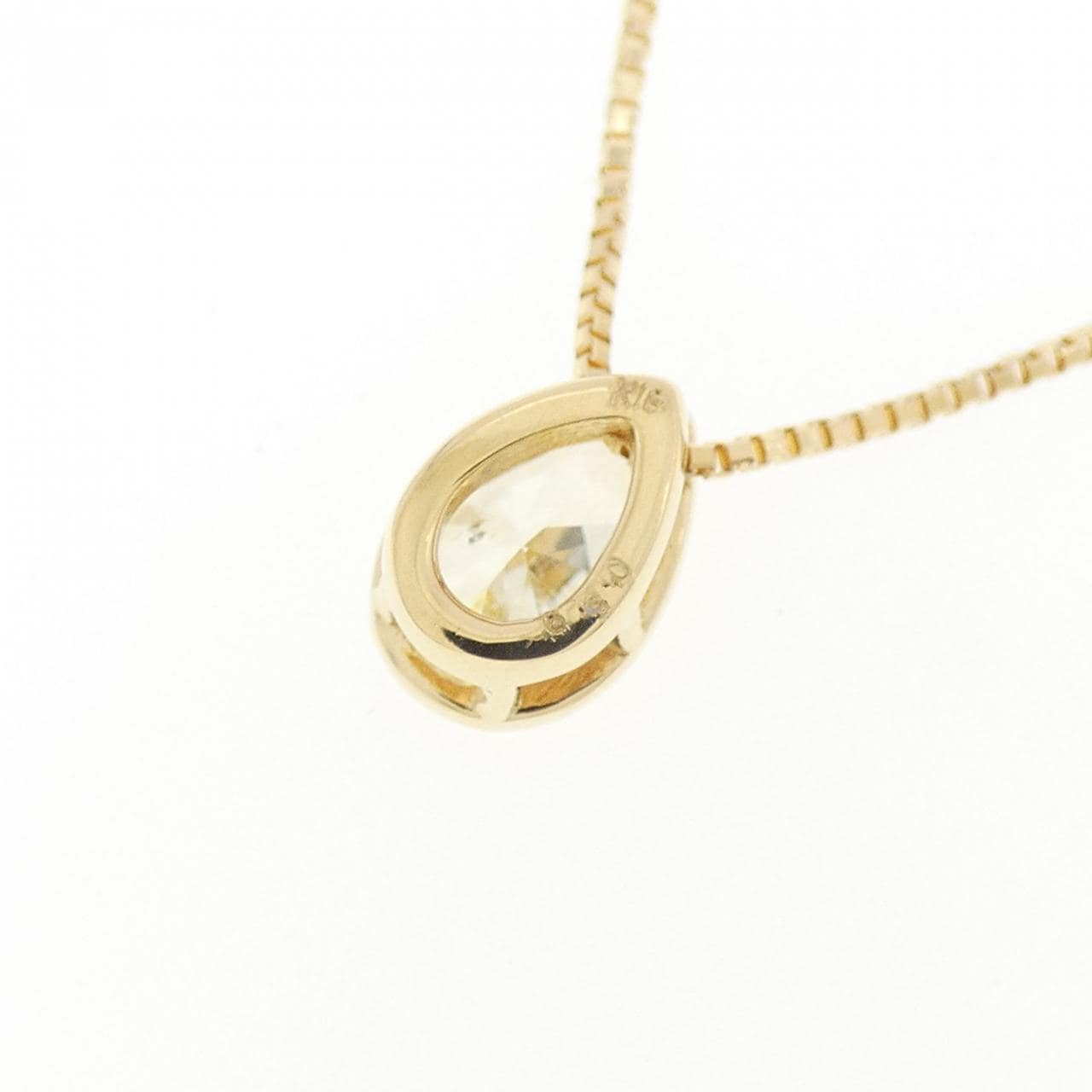 K18YG ダイヤモンド ネックレス 0.59CT