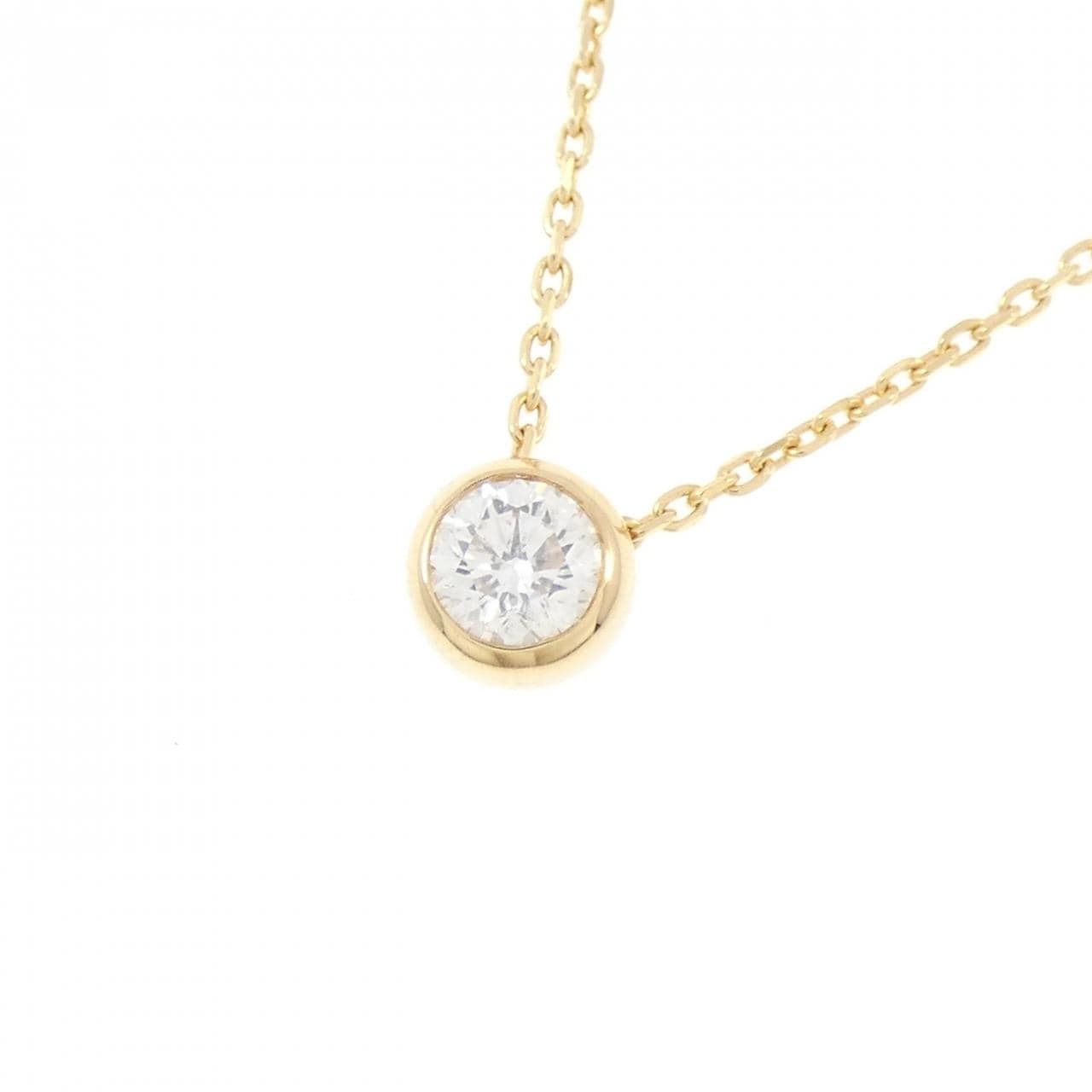 K18YG ダイヤモンド ネックレス 0.322CT