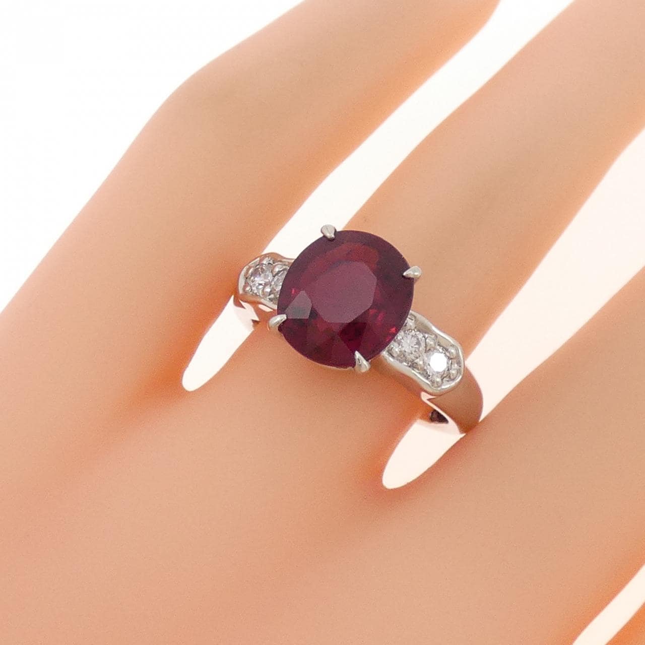 PT900 ルベライトトルマリン リング 2.98CT