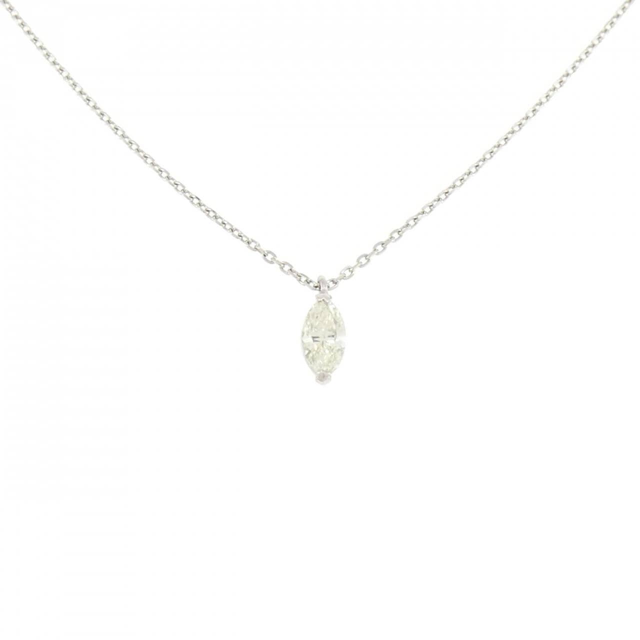 PT900/PT850 ダイヤモンド ネックレス 0.37CT