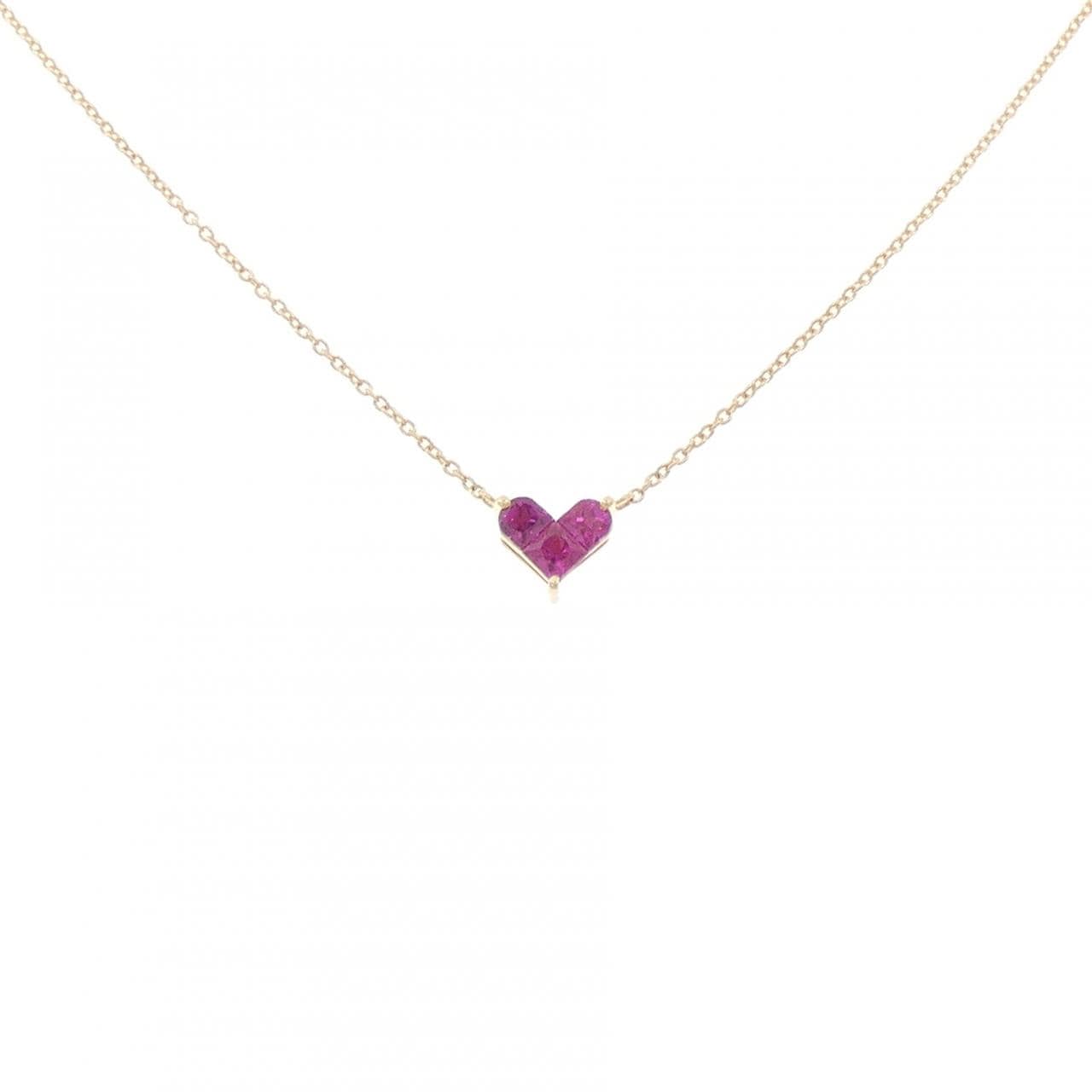 スタージュエリー ミステリアスハート ネックレス 0.32CT