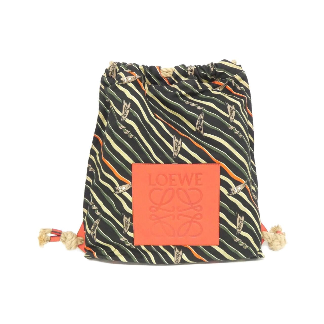 ロエベ PAULA'S IBIZA YAGO CANVAS BACKPACK リュックサック