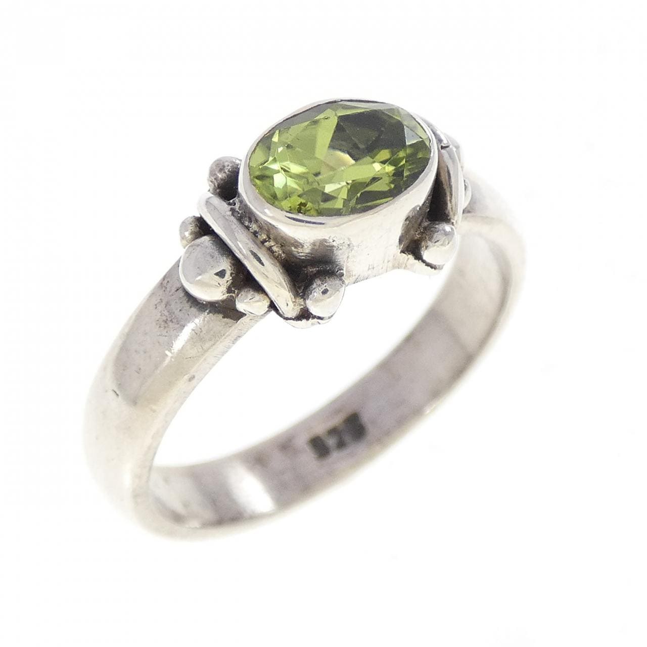 925SV ペリドット リング
