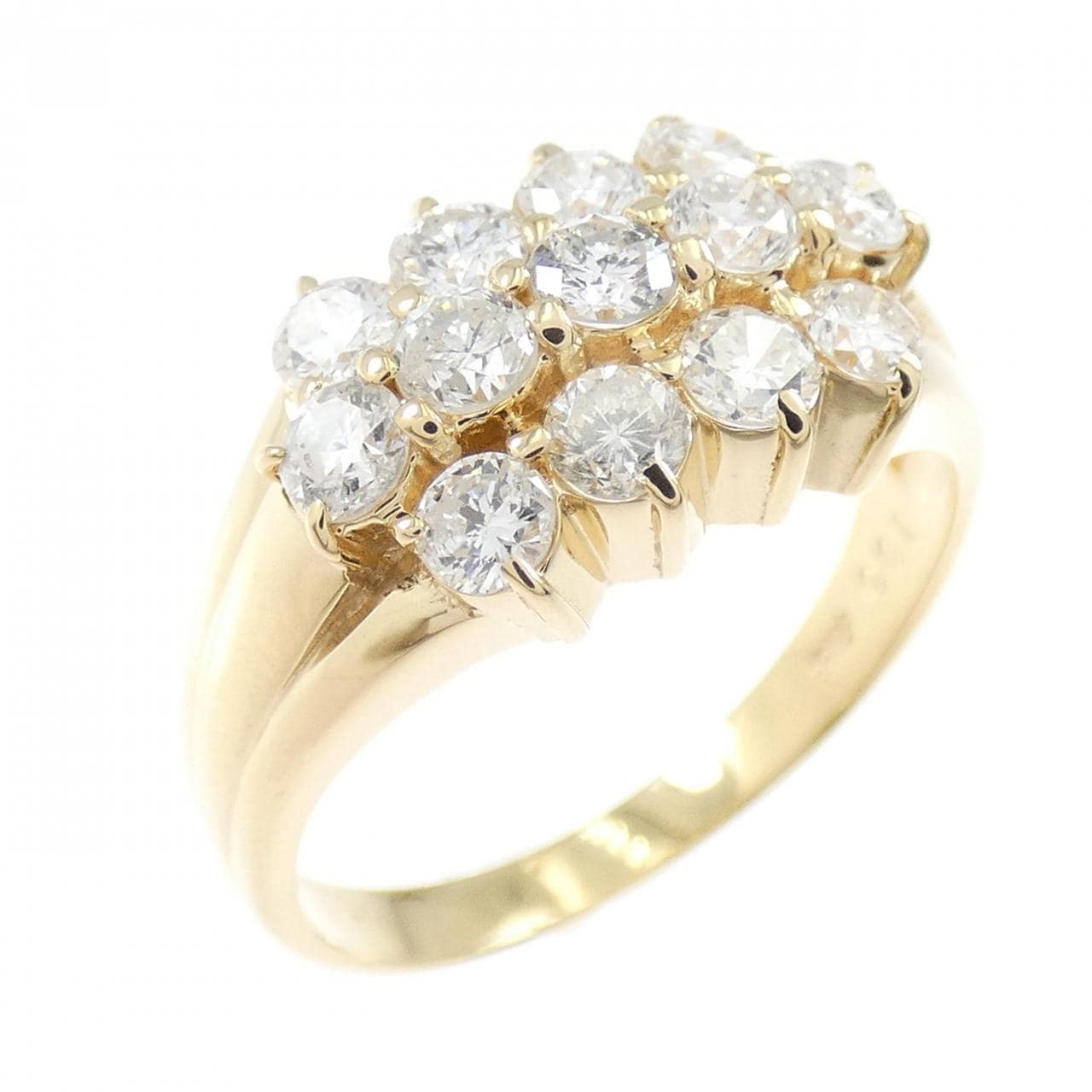 K18YG ダイヤモンド リング 1.00CT