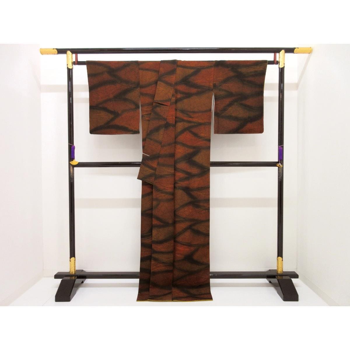 【未使用品】小紋　身幅Ｌ寸