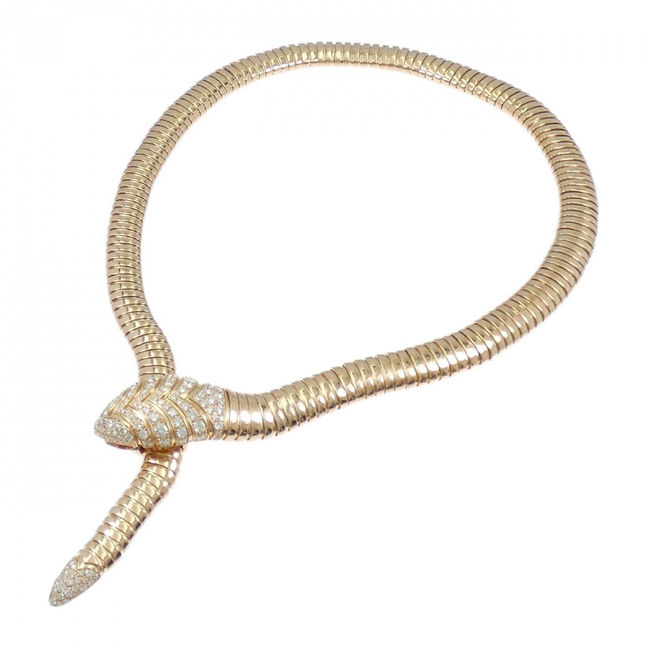BVLGARI Serpenti Tubogas 项链