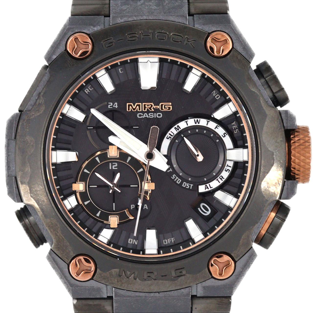 カシオ G-SHOCK･MR-G 電波時計 重力丸･燦 LIMITED MRG-B2000JS-1AJR TI ソーラークォーツ