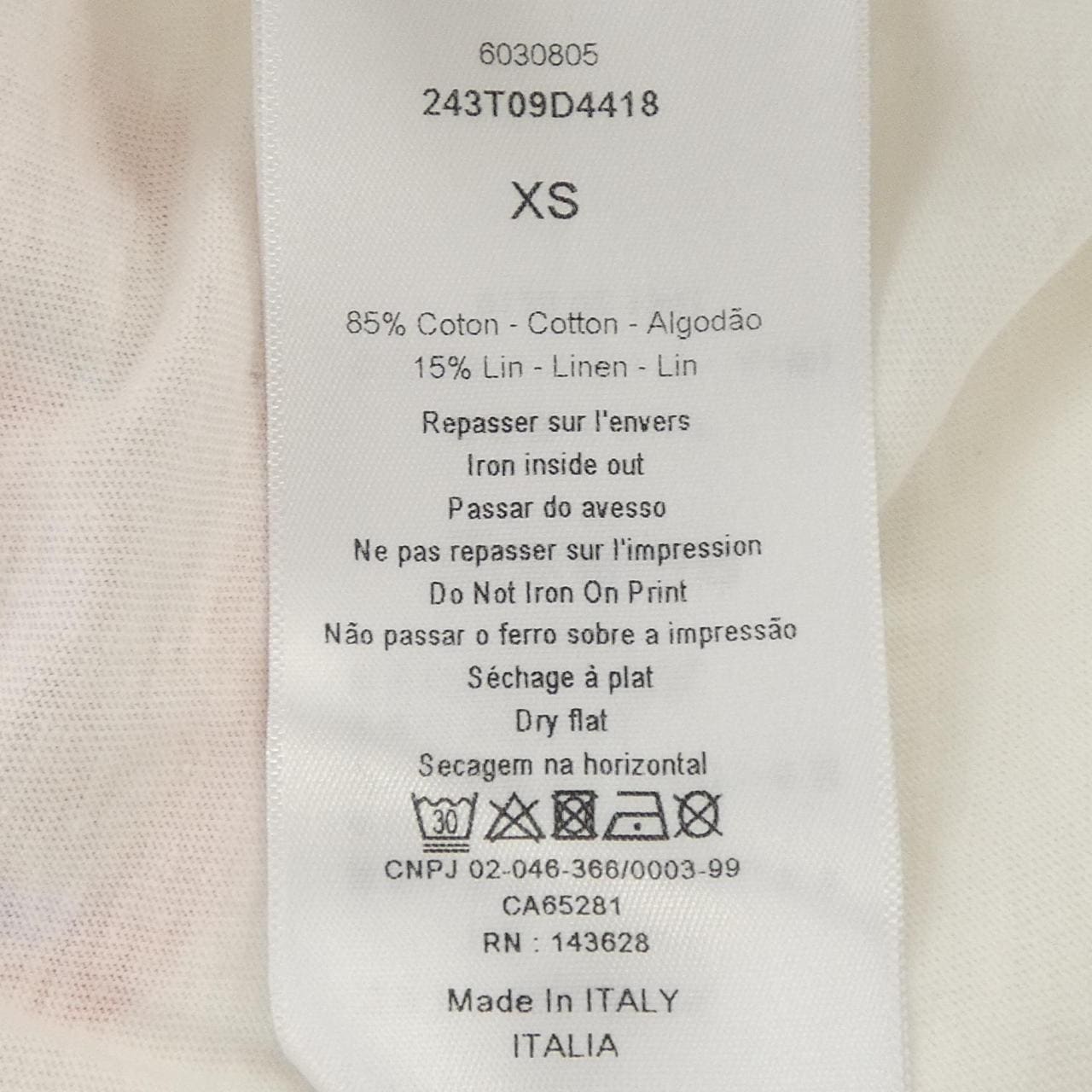 クリスチャンディオール CHRISTIAN DIOR SISTERMOOD IS FOREVER 243T09D4418 Tシャツ