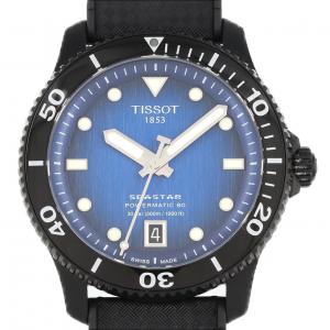 ティソ シースター1000パワーマティック80 PVD T120.807.37.041.00 SS 自動巻