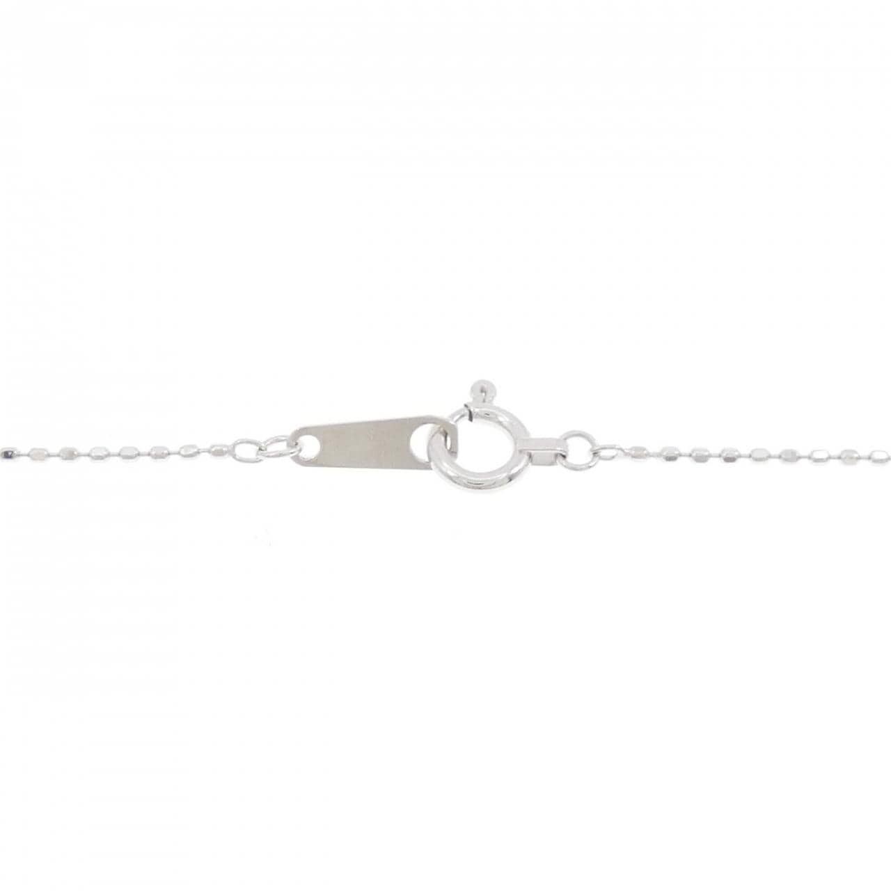 K10WG ダイヤモンド ネックレス 0.08CT