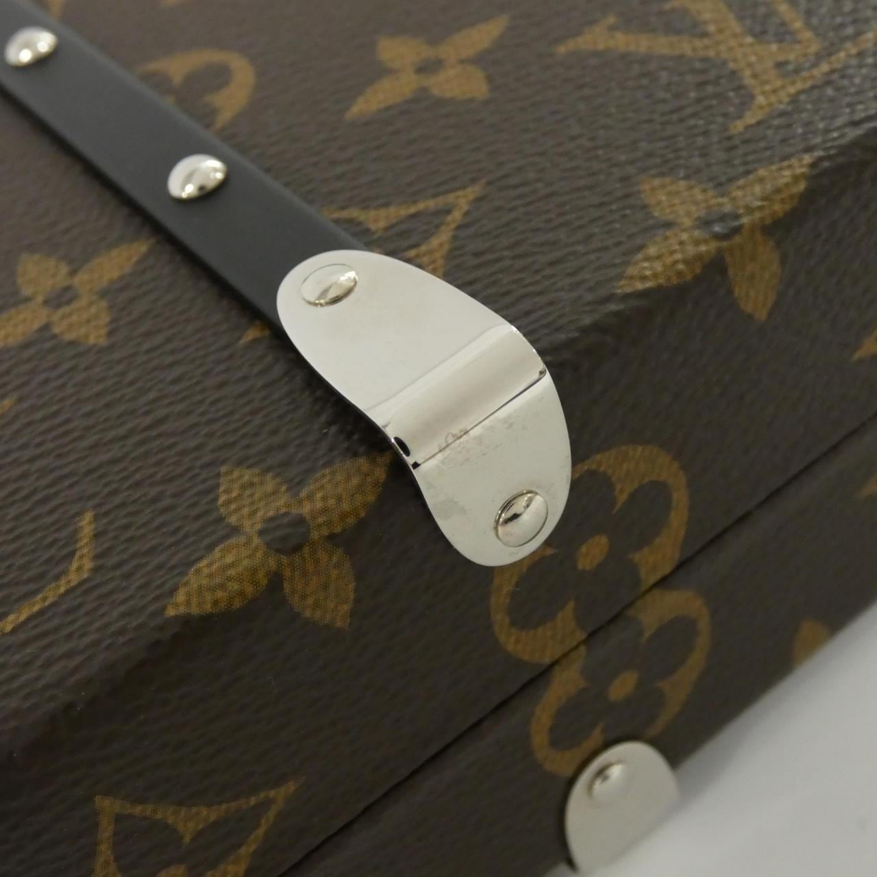LOUIS VUITTON Monogram Macassar 皮夾 Trunk M20250 Clutch
