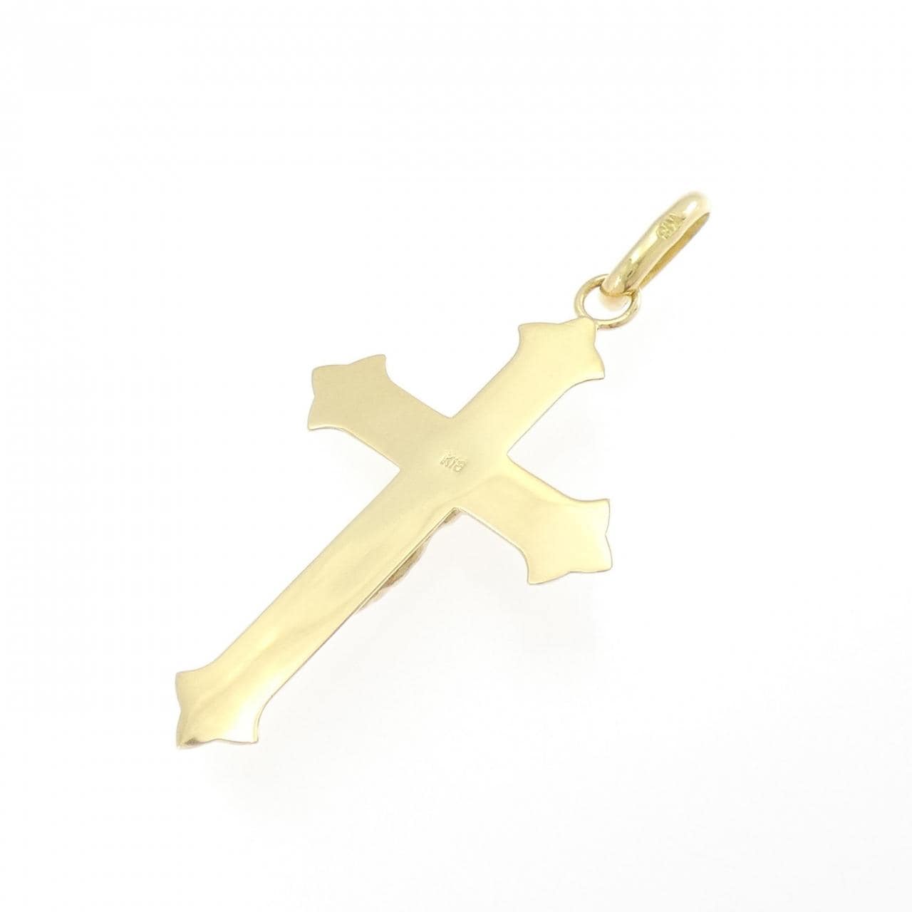 【新品】K18YG クロス ペンダント