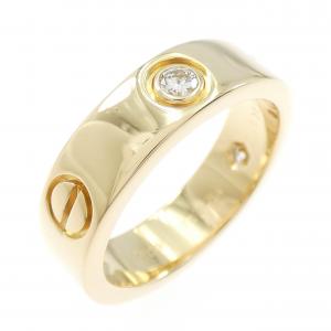 CARTIER LOVE half 鑽石指
