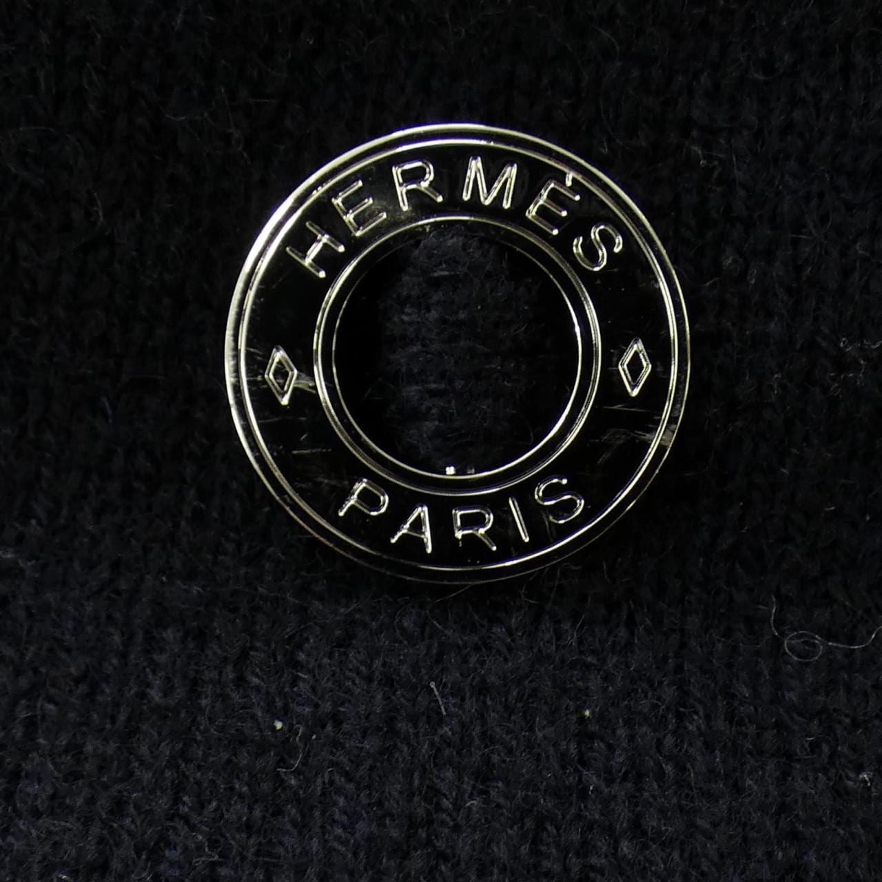 エルメス HERMES カナディアンボタン 4E2542D1 ニット