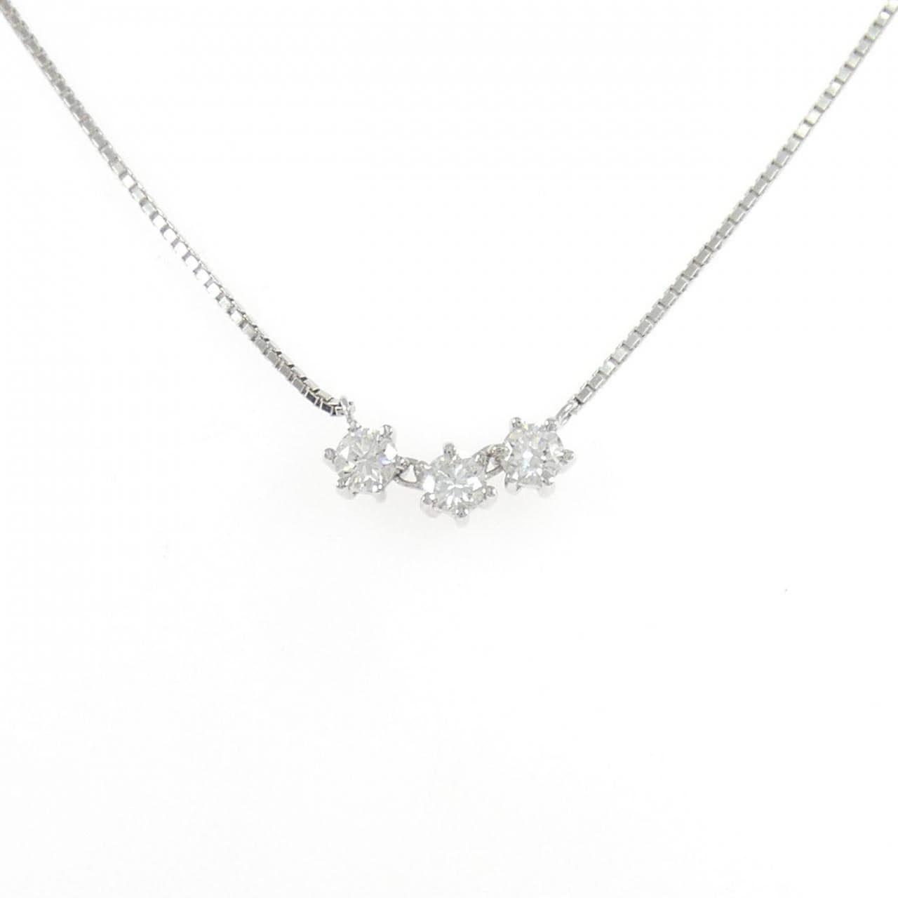 PT900/PT850 ダイヤモンド ネックレス 0.51CT