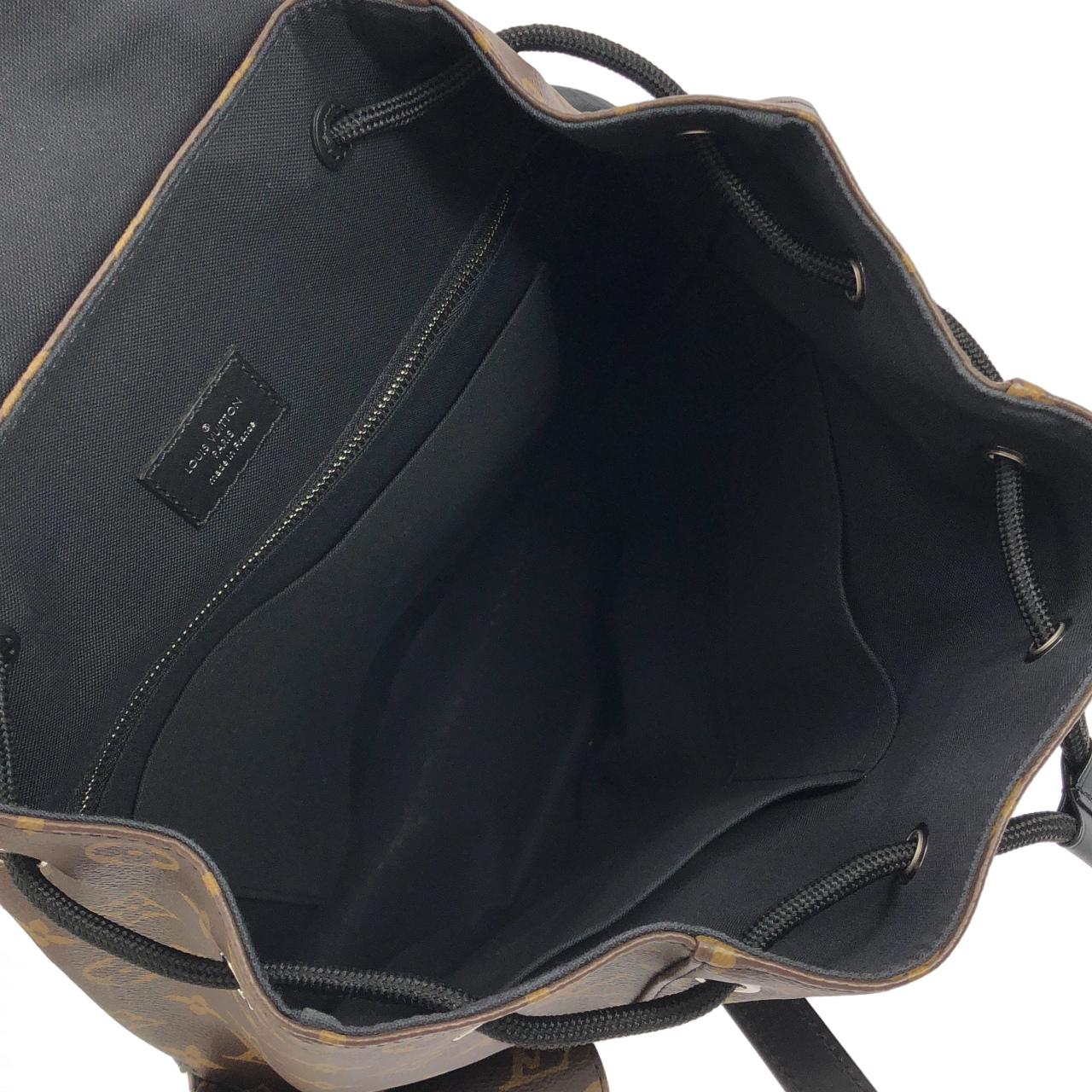 ルイヴィトン モノグラム マカサー クリストファー MM M43735 リュックサック