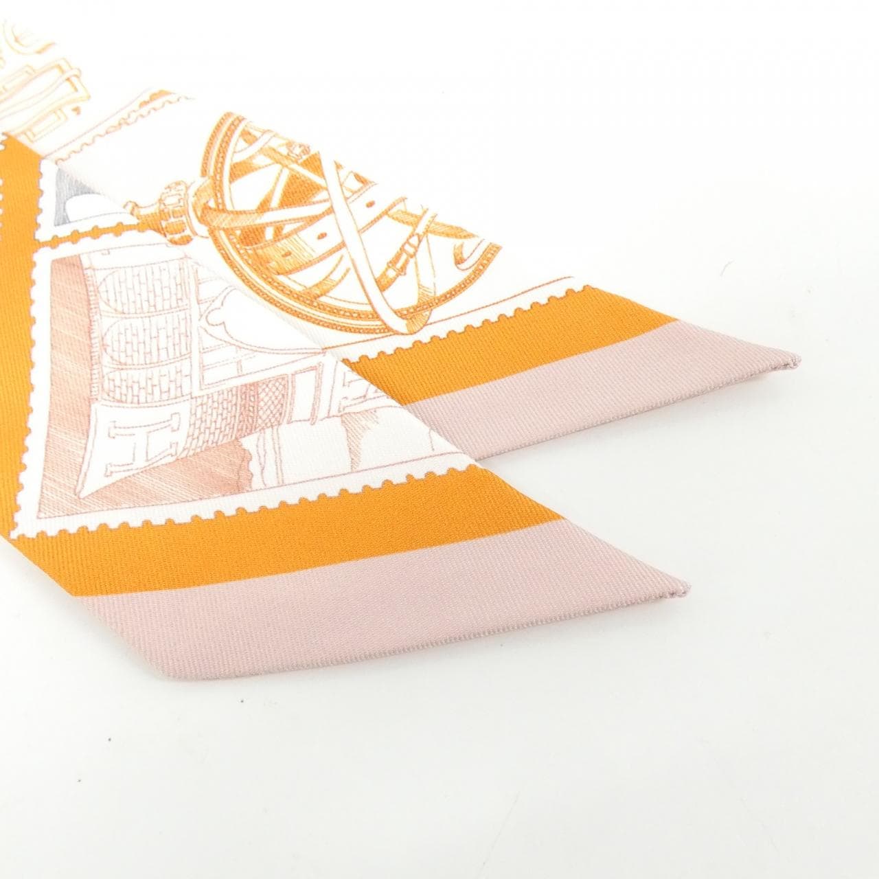 【未使用品】エルメス LA PHILATELISTE DU FAUBOURG ツイリー 064205S スカーフ