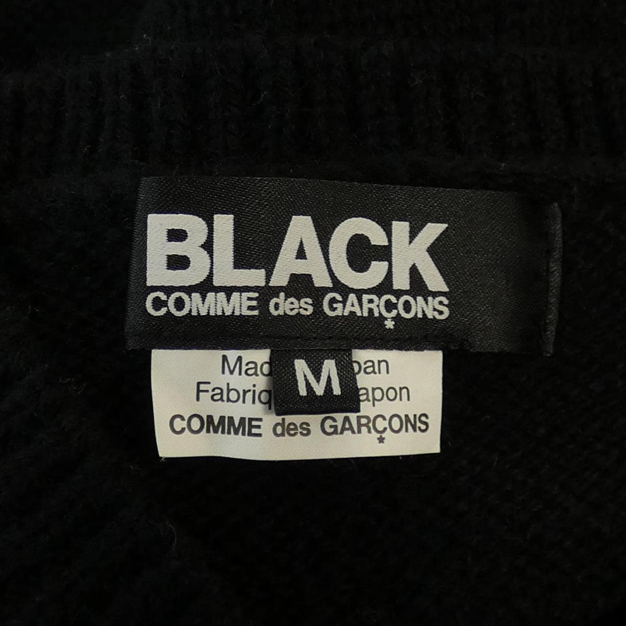ブラックコムデギャルソン BLACK COMME des GARCONS 1F-N002 ニット