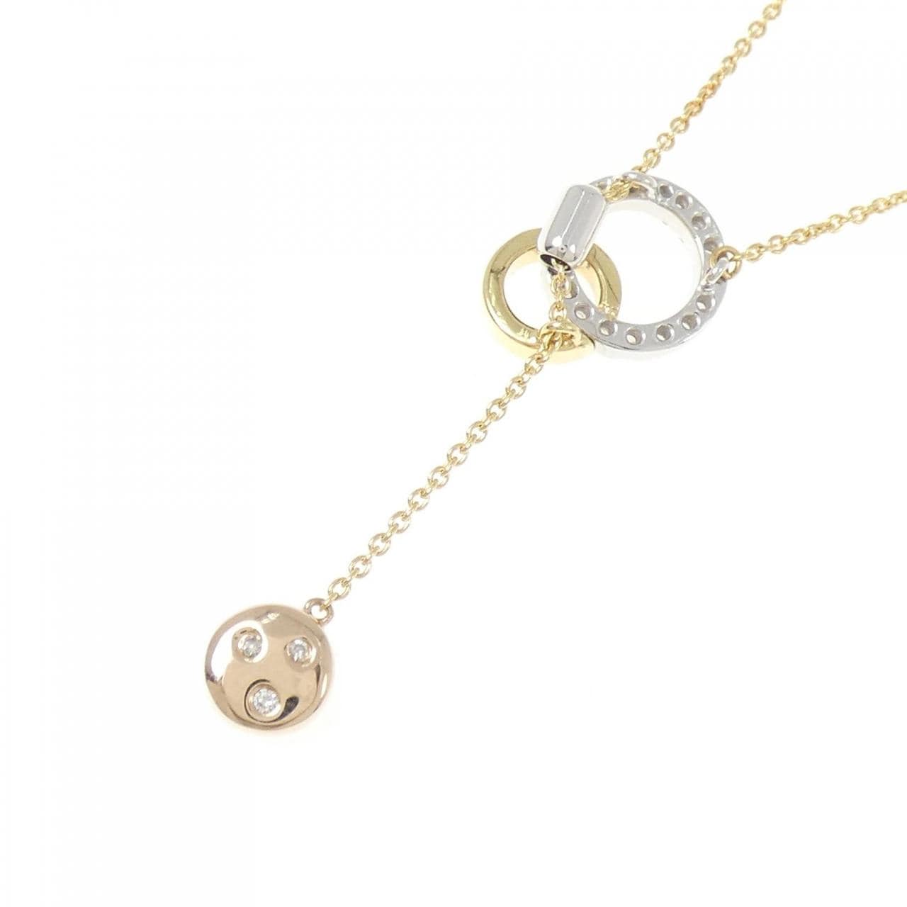 ヴァンドーム ダイヤモンド ネックレス 0.21CT
