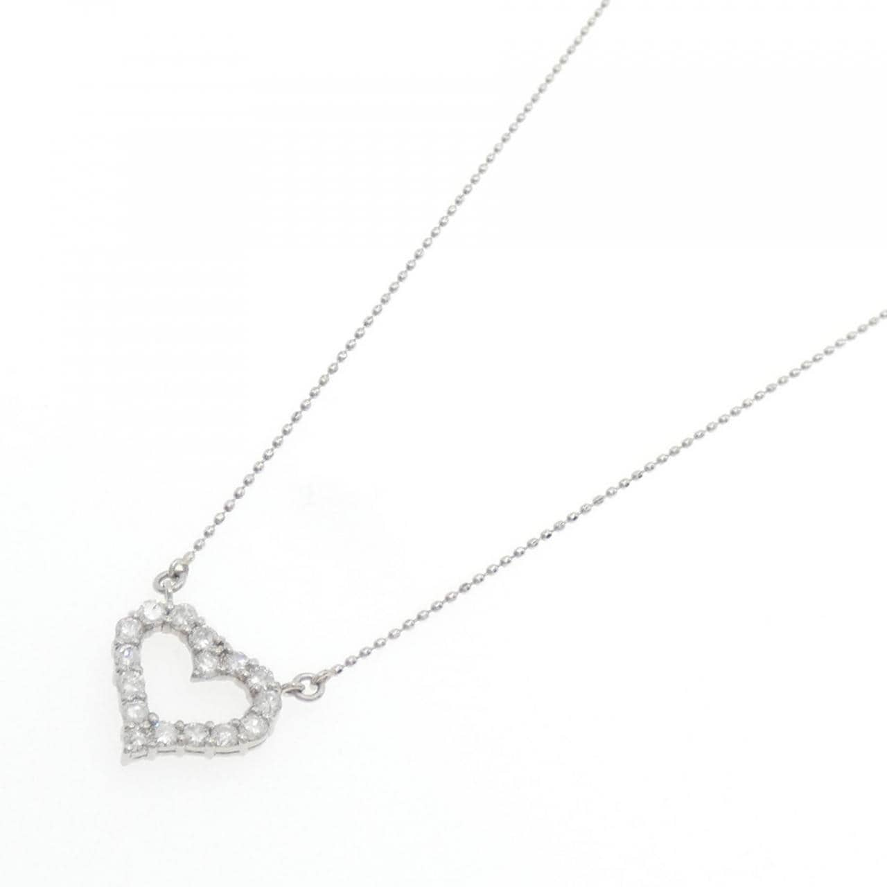 PT Heart Diamond Necklace 0.50CT