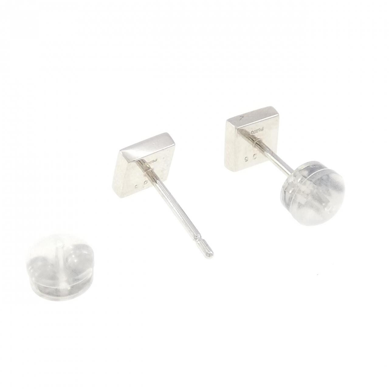 PT ダイヤモンド ピアス 0.12CT
