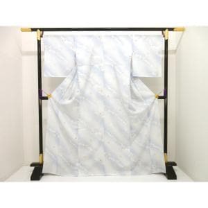 【新品】単衣　駒絽小紋