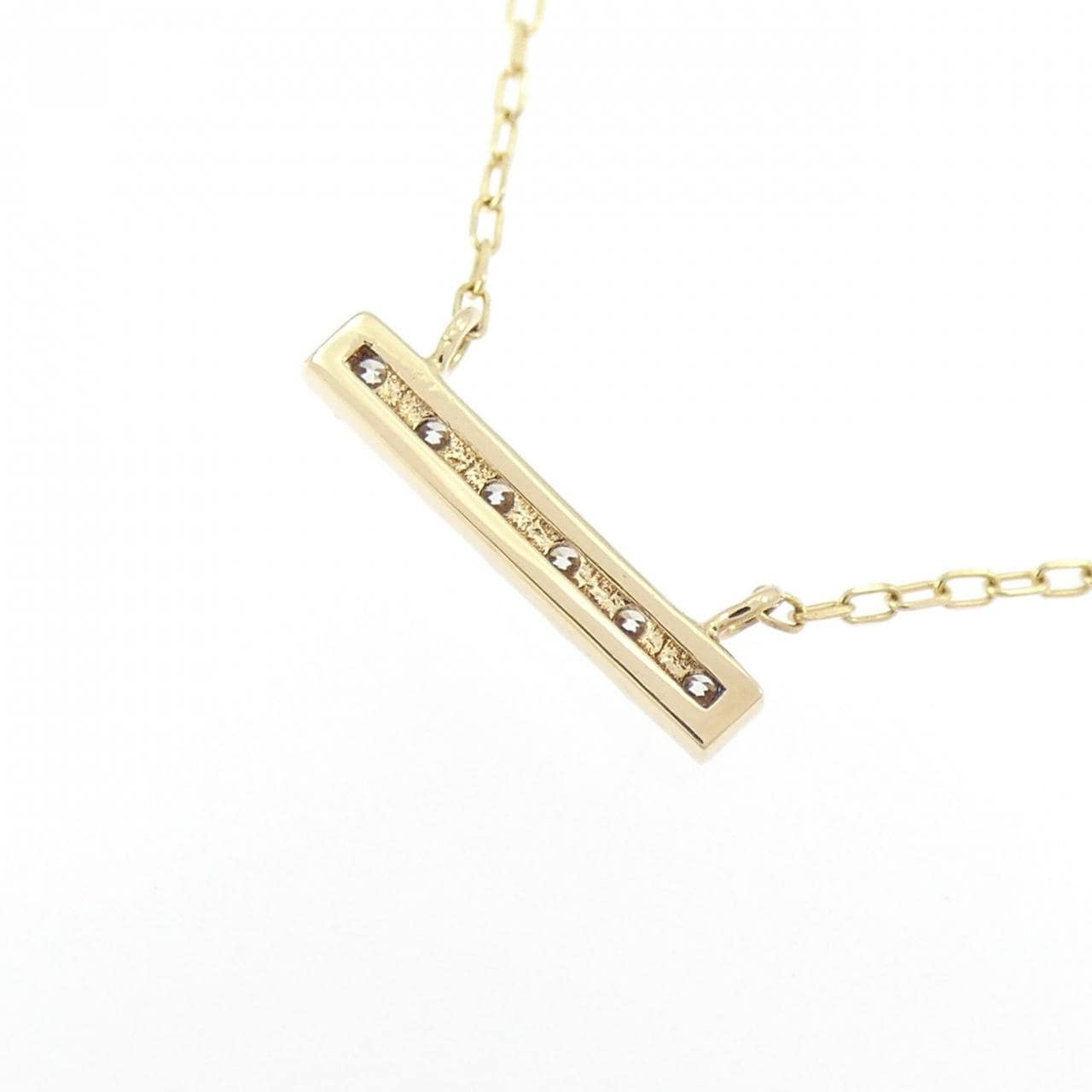 K18YG ダイヤモンド ネックレス 0.10CT