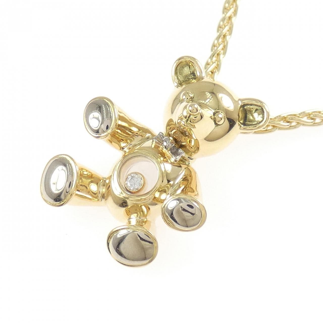 ショパール ベア ダイヤモンド ネックレス