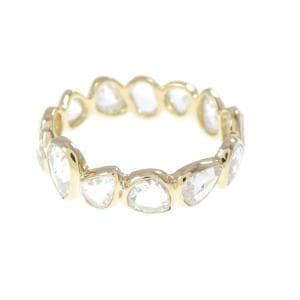 K18YG フルエタニティ ダイヤモンド リング 1.69CT