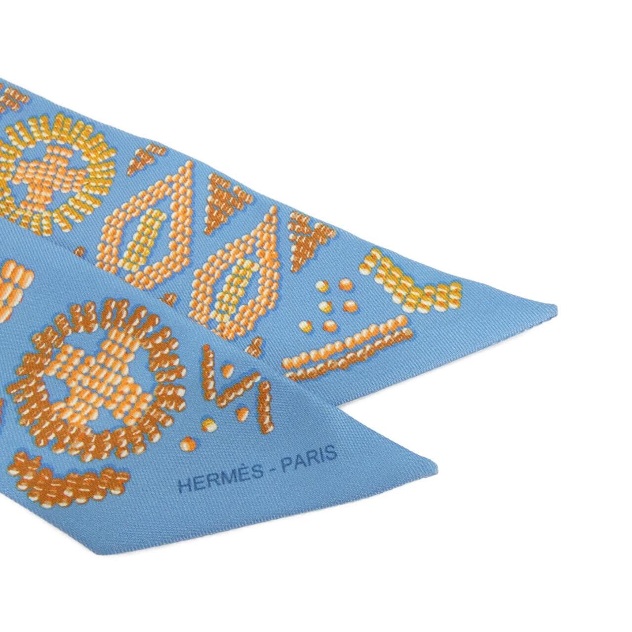 エルメス KELLY EN PERLES ツイリー 062552S スカーフ