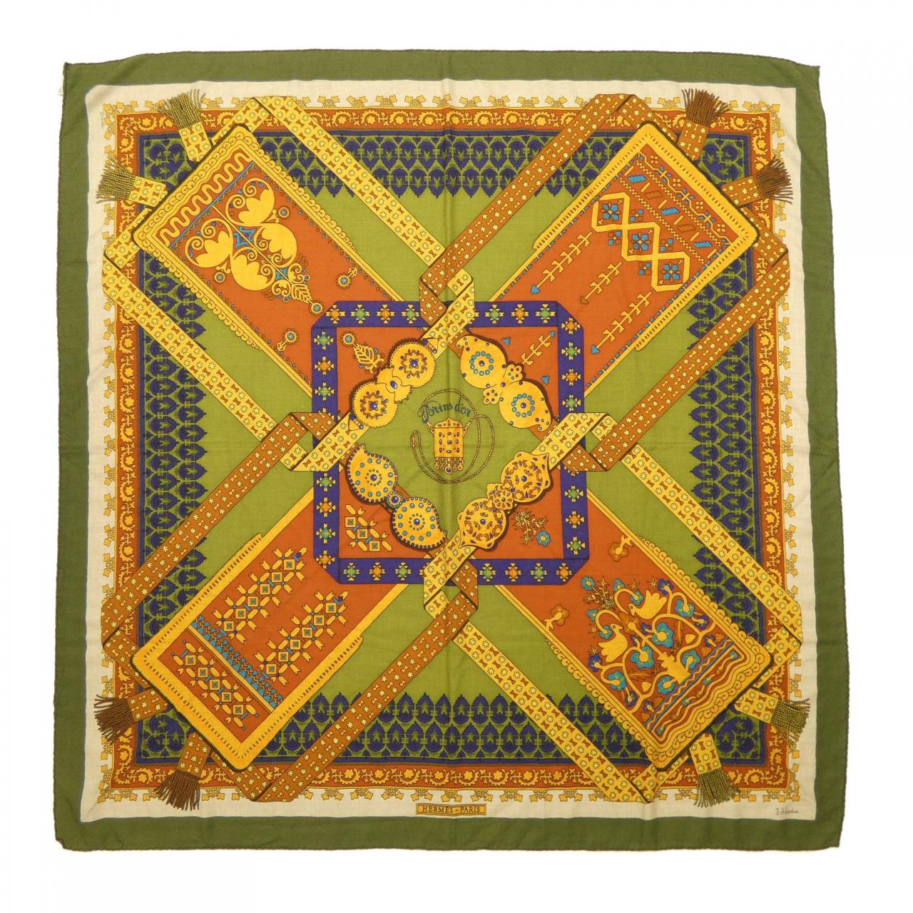 エルメス HERMES カレジェアン 140 STOLE