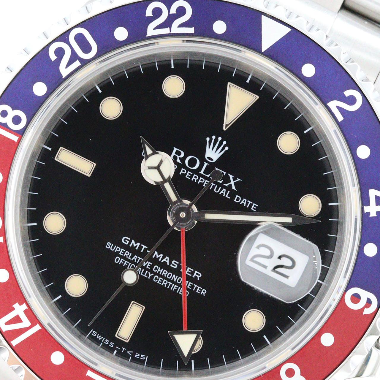 ロレックス GMTマスター 16700 SS 自動巻 N番