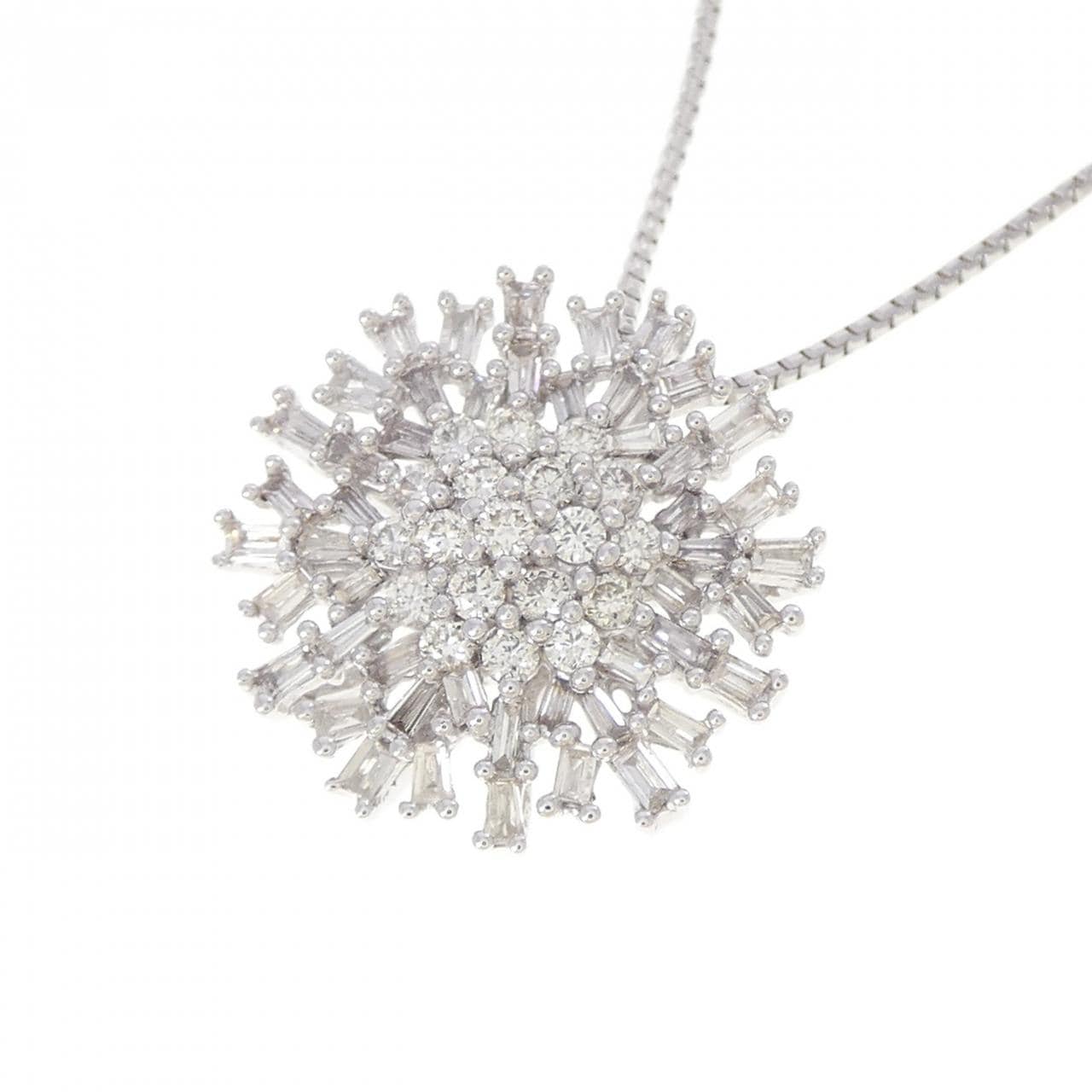 ジーエスティービー ダイヤモンド ネックレス 0.45CT