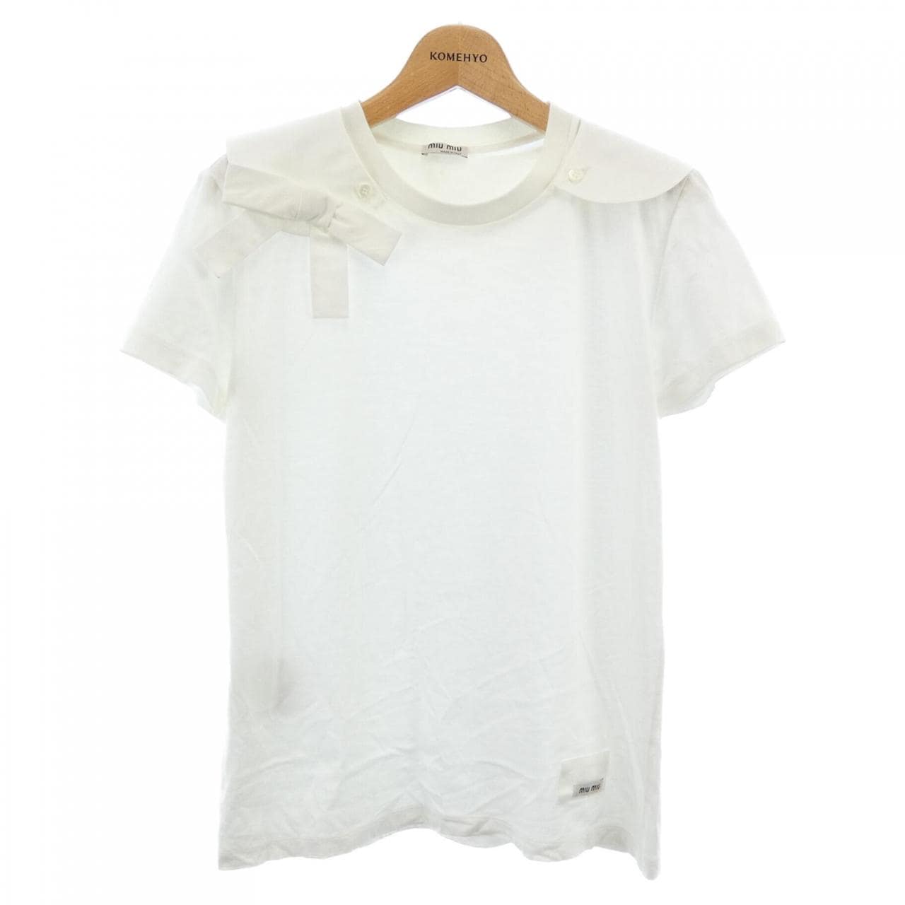 ミュウミュウ MIU MIU MJN028 1RJ8 Tシャツ