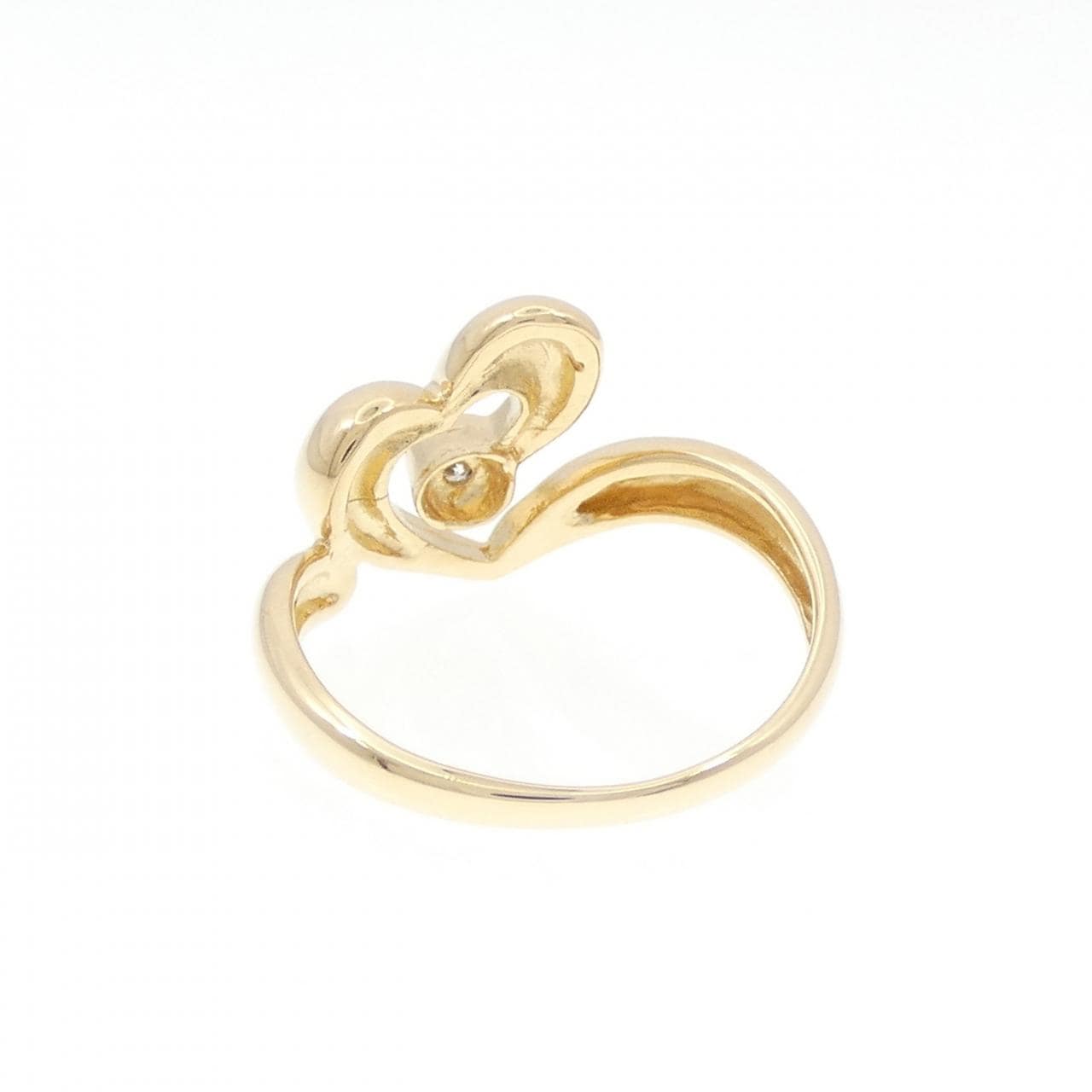 K18YG ダイヤモンド リング 0.03CT