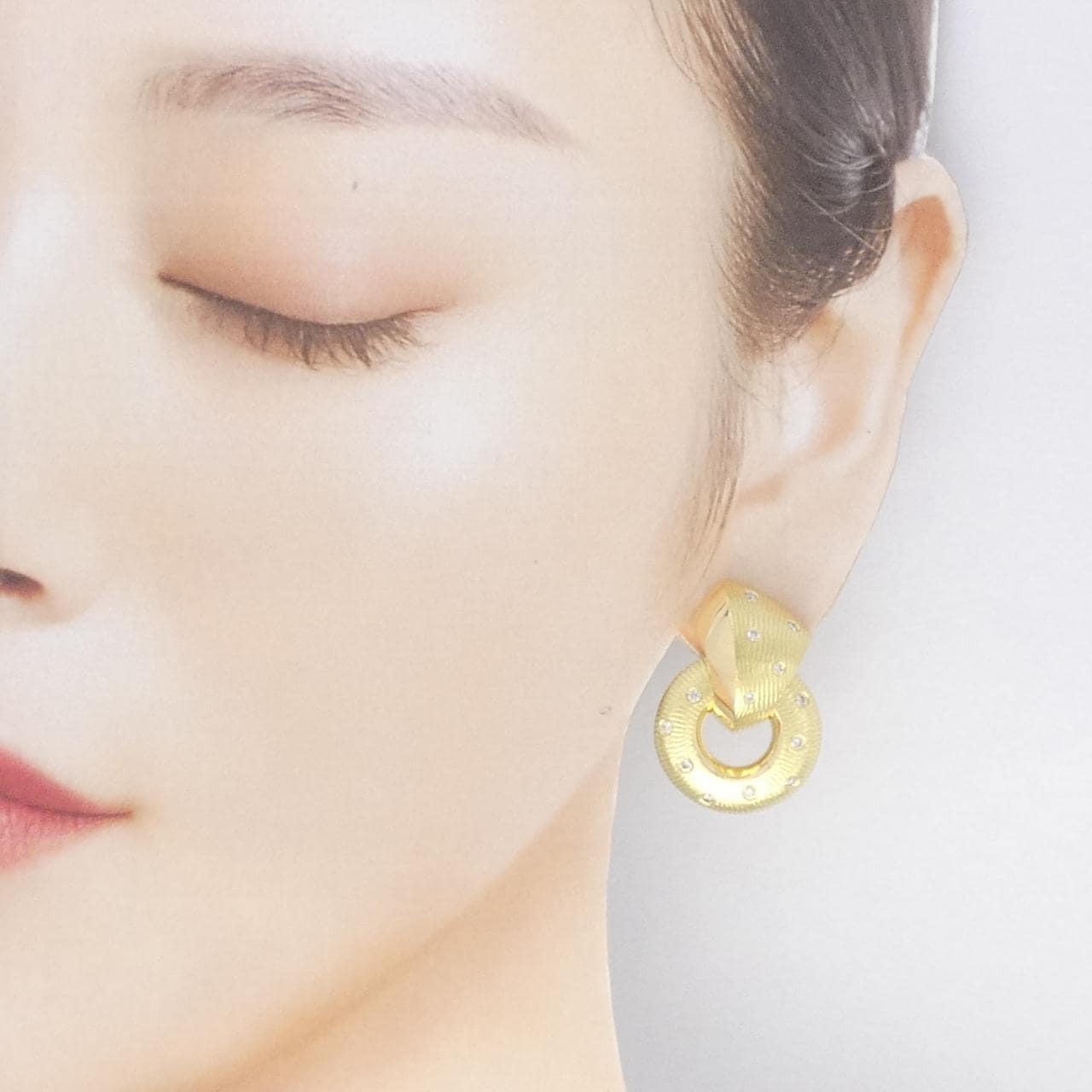 ポール モレリ ダイヤモンド イヤリング