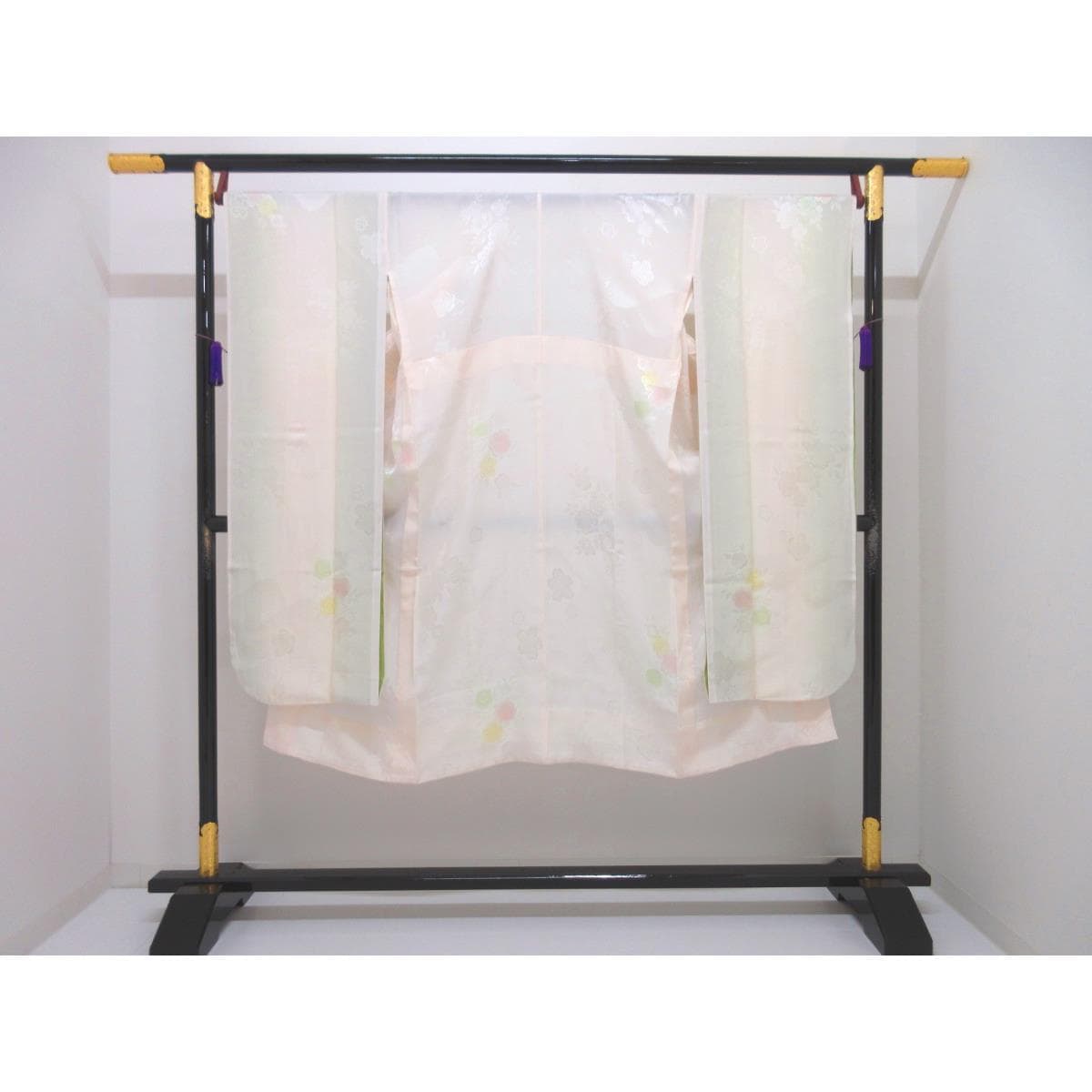 長襦袢　振袖　ボカシ染　広衿