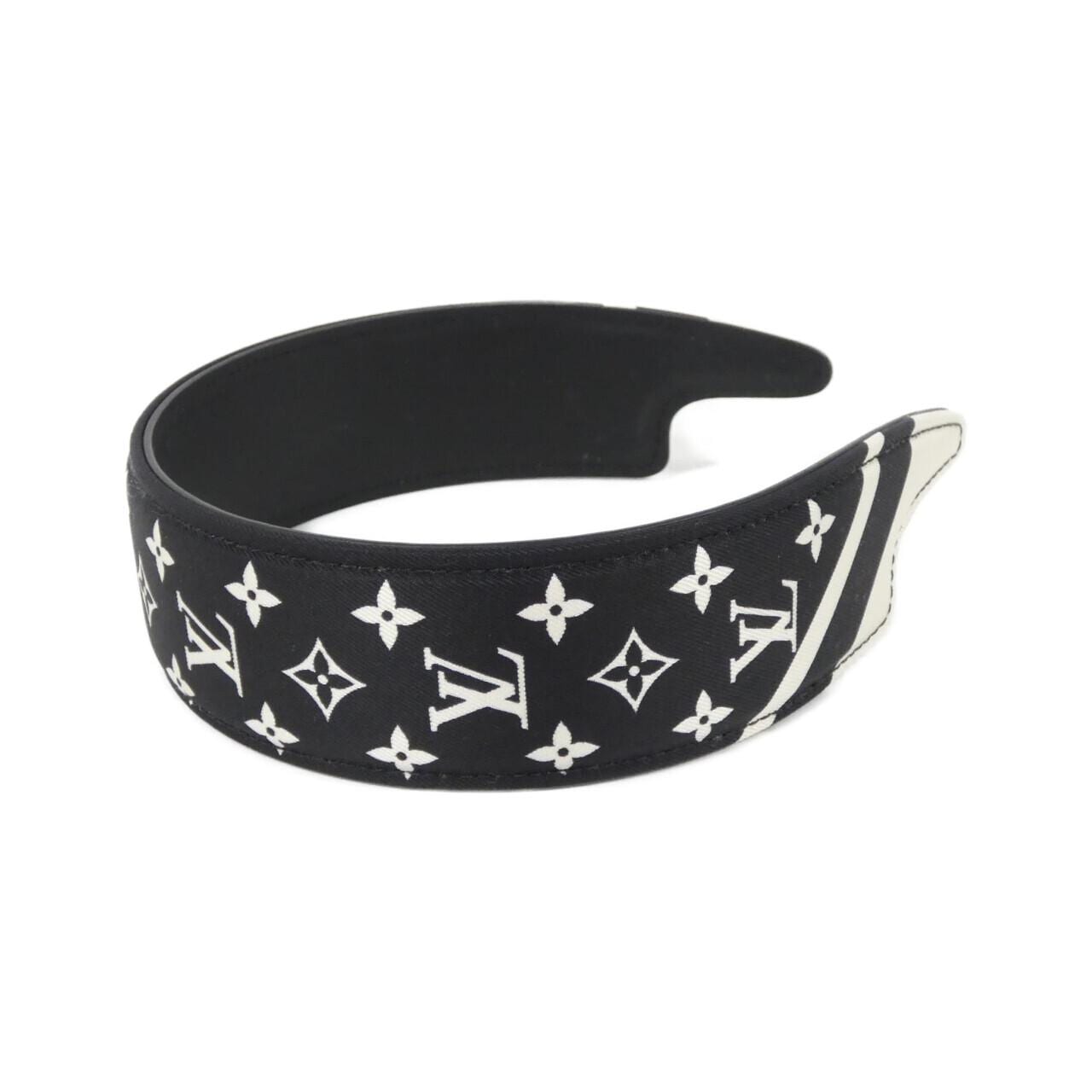 ルイヴィトン ヘッドバンド LV アウトライン シルク M97813 ヘアーアクセサリー