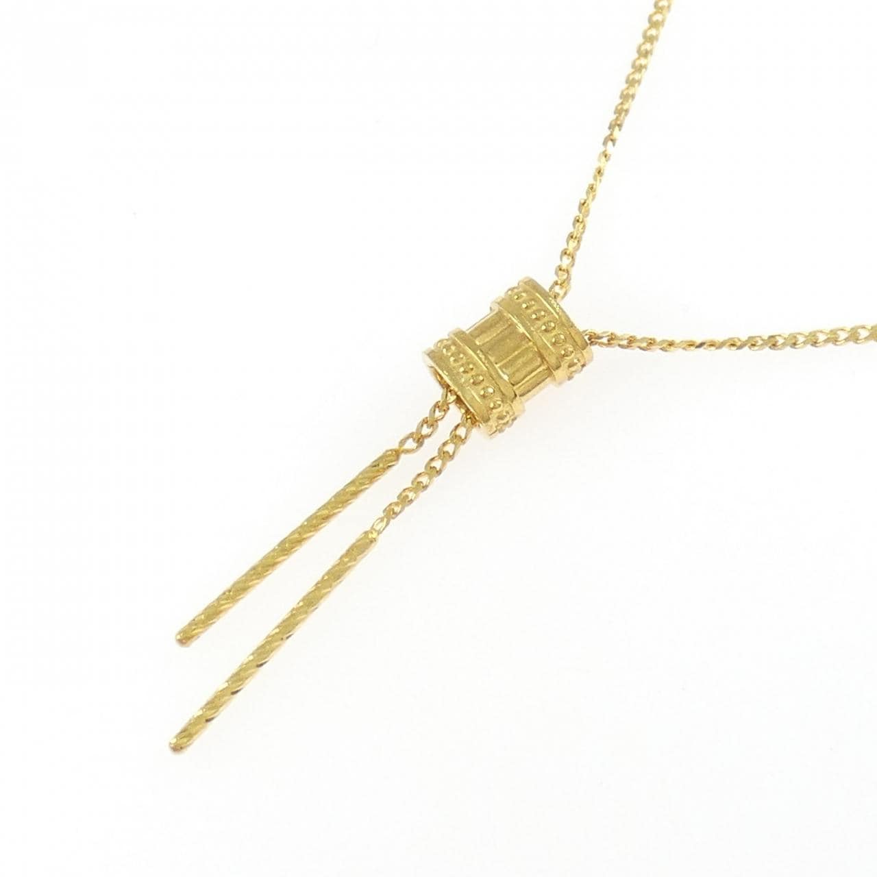 K24YG ダイヤモンド ネックレス 0.03CT